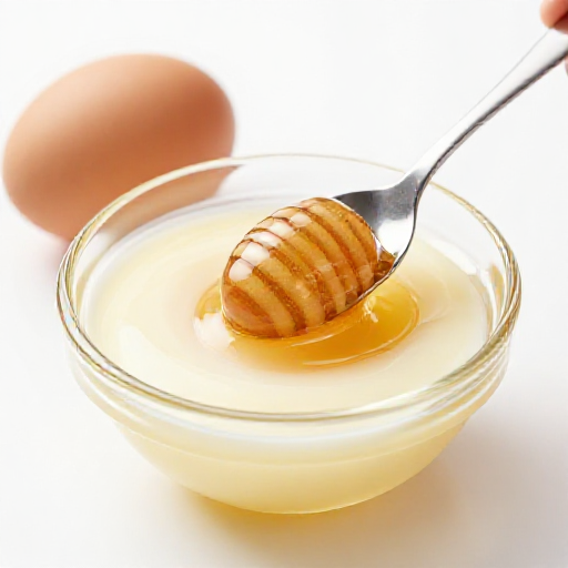 Egg White and Honey Mask for Oily Skin