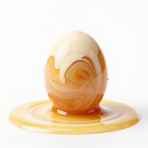 Marbling Eggs with Nail Polish